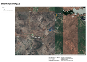 Mapa de Situação - Xingó Mineração